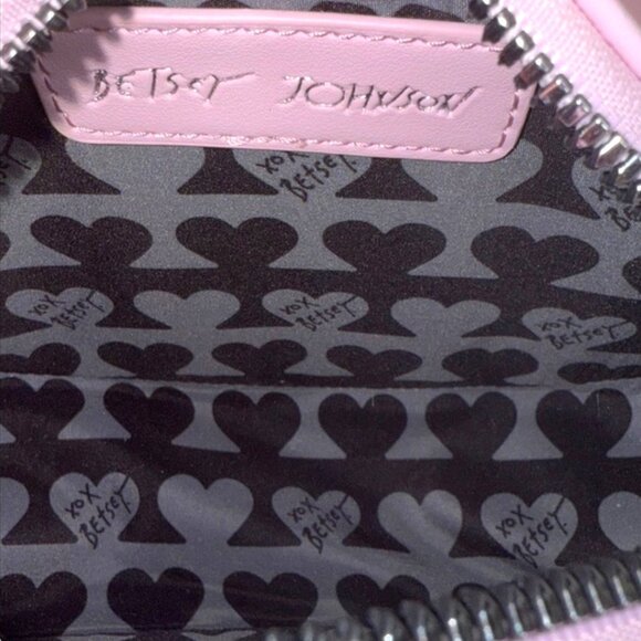 Betsey Johnson Sequin Football Shoulder Crossbody Bag "XOTEAM" - New - Picture 8 of 10